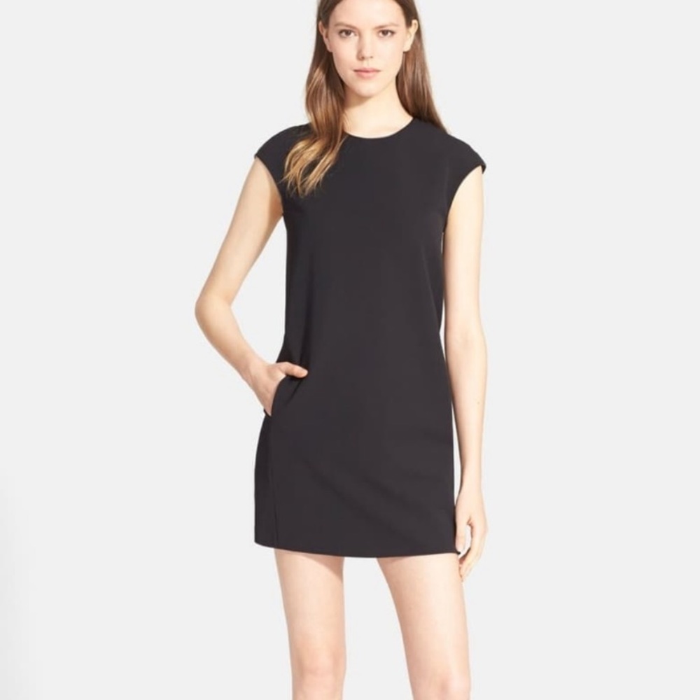 Vince Black Career Shift Dress size XL, fit ~ 12